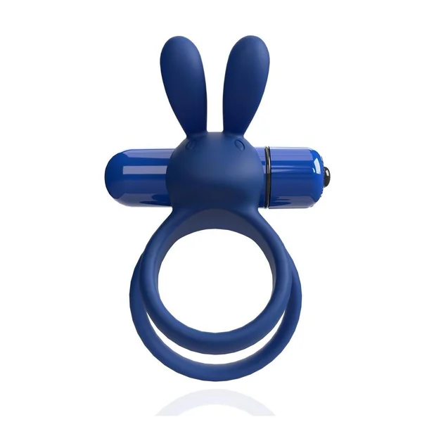 Screaming O 4B Ohare XL Silicone Vibrating Cock Ring – Blueberry