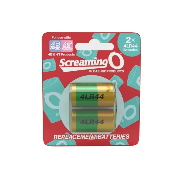 Screaming O Batteries 4LR44 Button Battery