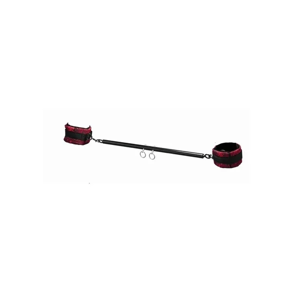 Secret Kisses Rosegasm Spreader Bar Set with Ankle Cuffs and Blindfold