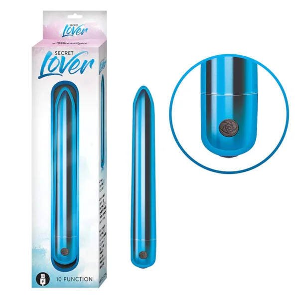 Secret Lover Waterproof Rechargeable Discreet Slimline Traditional Vibrator