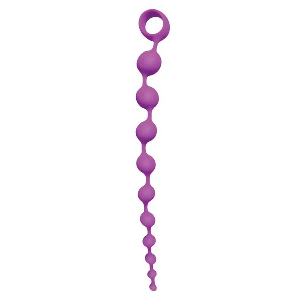 Selopa Beaded Adventure Silicone Anal Beads – Purple