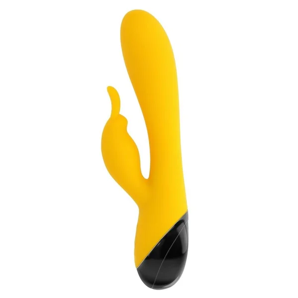Selopa Buzzz Bunny Rechargeable Silicone Rabbit Vibrator – Yellow