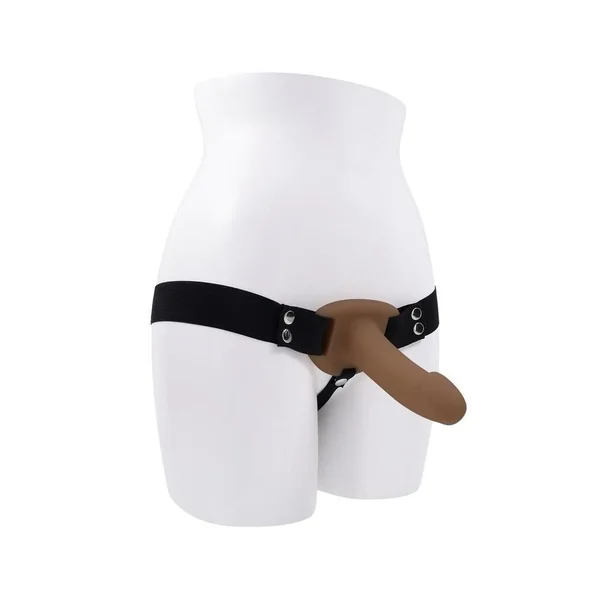 Selopa Our First Hollow Strap-On - Chocolate