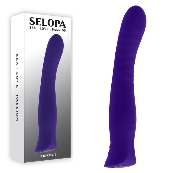 Selopa Trixxie Vibrating Rechargeable Silicone G-spot Vibrator