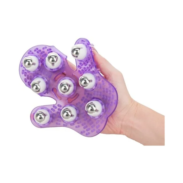 Sensual Massage: Roller Balls Massager Massage Glove