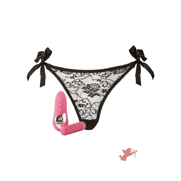 Sensuelle Pink Pleasure Panty Bullet w/Remote Control - 15 Function