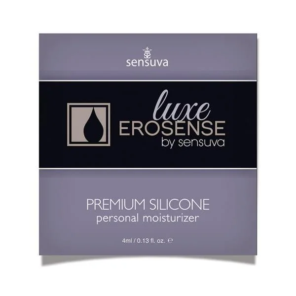 Sensuva Luxe Erosense Silicone Personal Moisturizer Foil