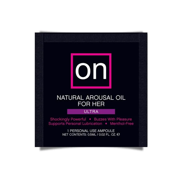 Sensuva On For Her Arousal Ultra Oil Single Use Ampoule