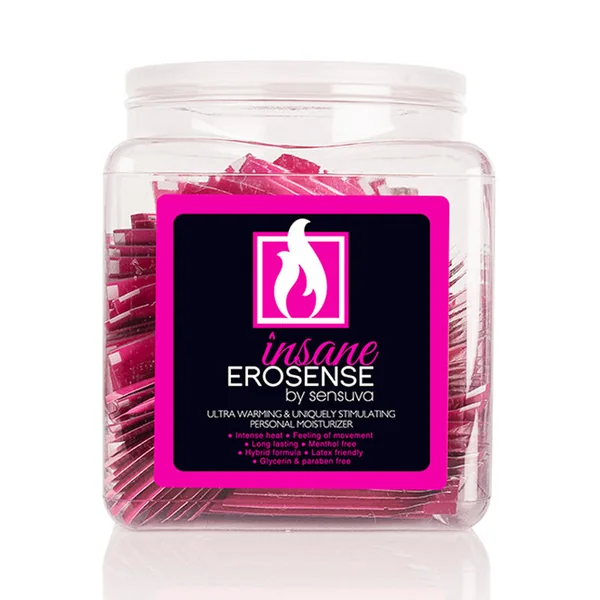Sensuva Ultra-Stimulating ON Insane Personal Moisturizer 100-Piece Fishbowl