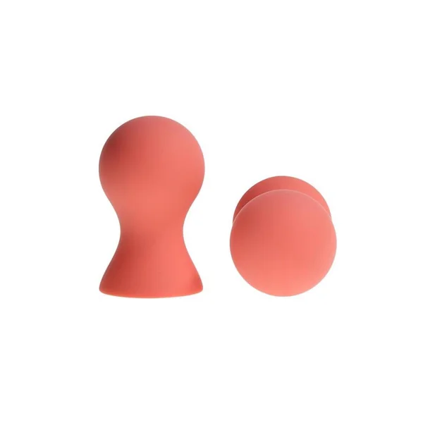 Sex and Mischief Peaches `n CreaMe Silicone Nipple Suckers – Orange