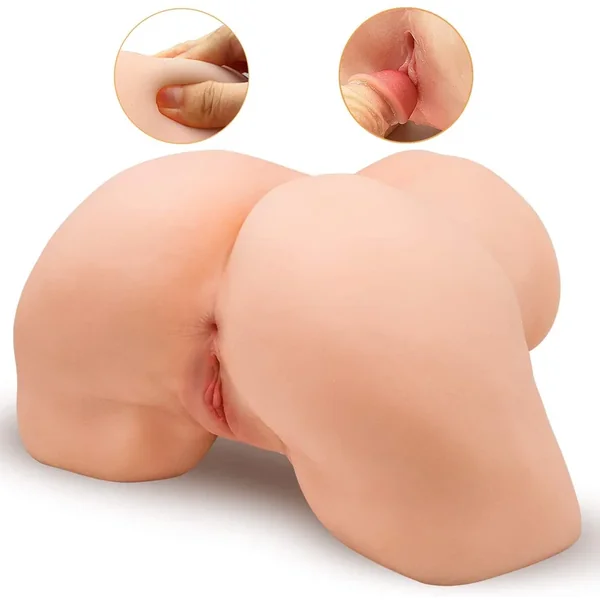 Sex Doll Torso Pocket Pussy 3D Realistic Buff Anal Sex Masturbation Sex
