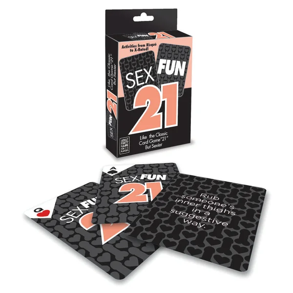 Sex Fun 21 Card Game