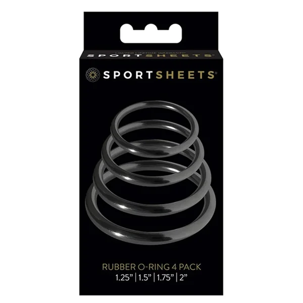 Sex & Mischief O-Rings Set - 4 Assorted Sizes