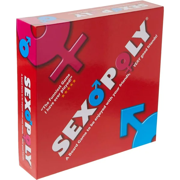 Sexopoly Adult Board Game - Risky or Frisky Party Game for Adults