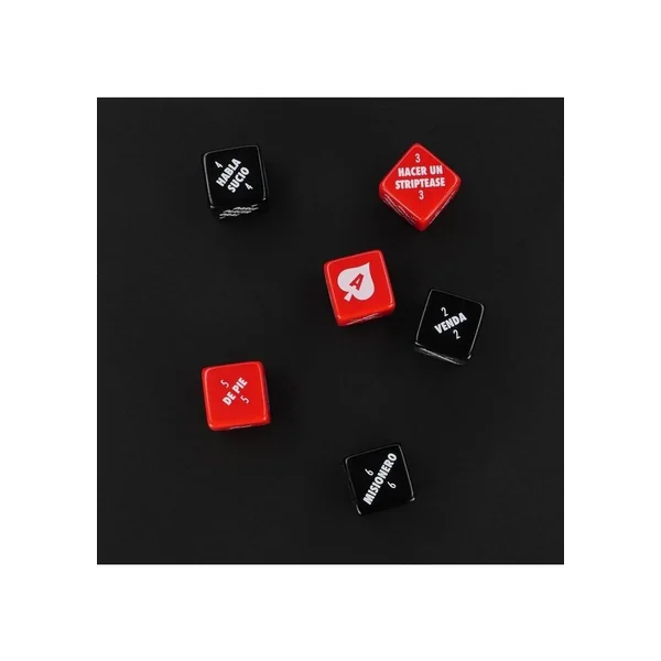 Sexy 6 Sex Edition Dice Game (Spanish)