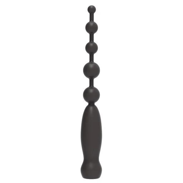 Sexyland Bauble Vibrating Silicone Anal Beads With Handle