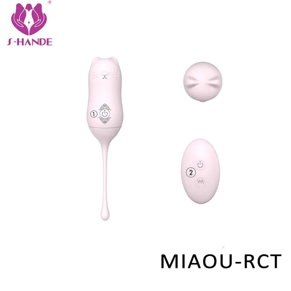 S-hande Miaou-rct S080-2 Remote Control Vibrating Kegel Balls