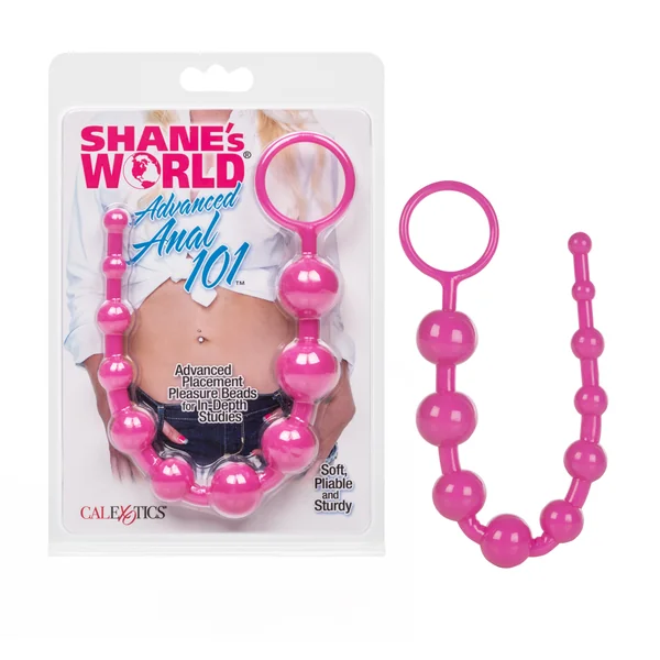 Shanes World Advanced Anal 101 Anal Beads - Pink