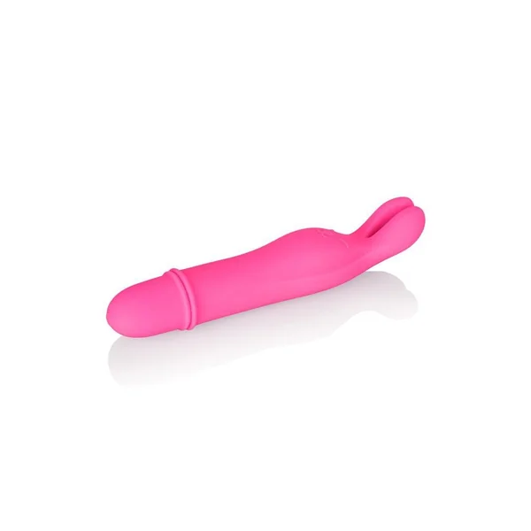 Shane`s World Bedtime Bunny Silicone Vibrator Waterproof Pink 4.25 Inch