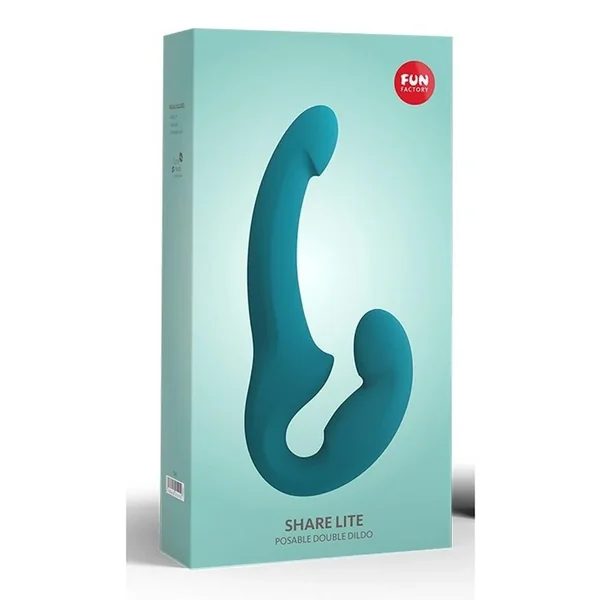 Share Lite Silicone Strapless Strap-On Dildo – Deep Sea
