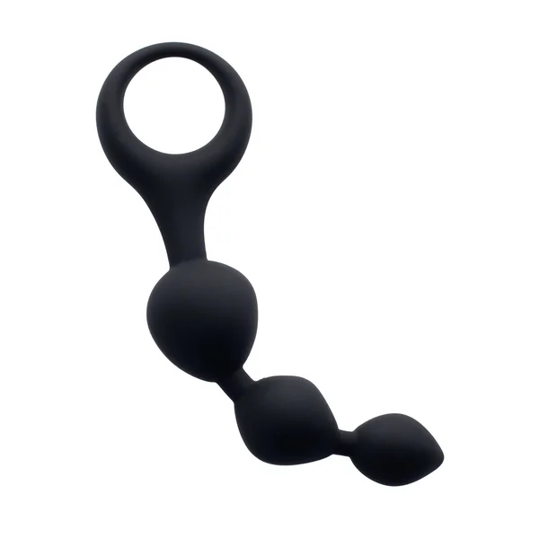 Share Satisfaction 3 Bead Plug – Black