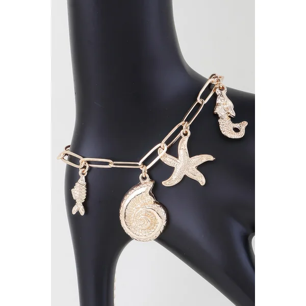 Shiny Sea Creatures Bracelet