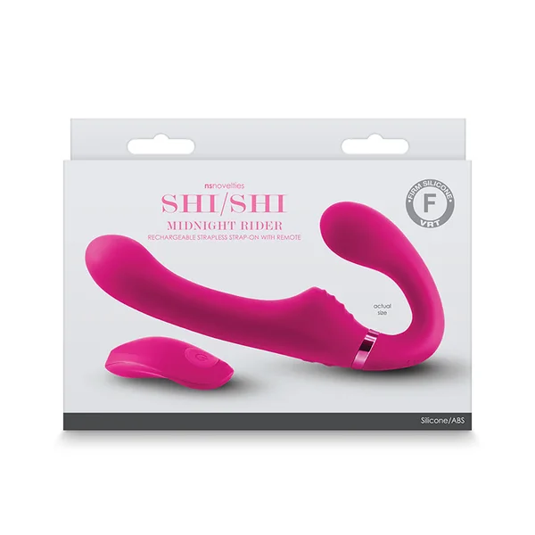 ShiShi Midnight Rider Strapless Strap-On Pink
