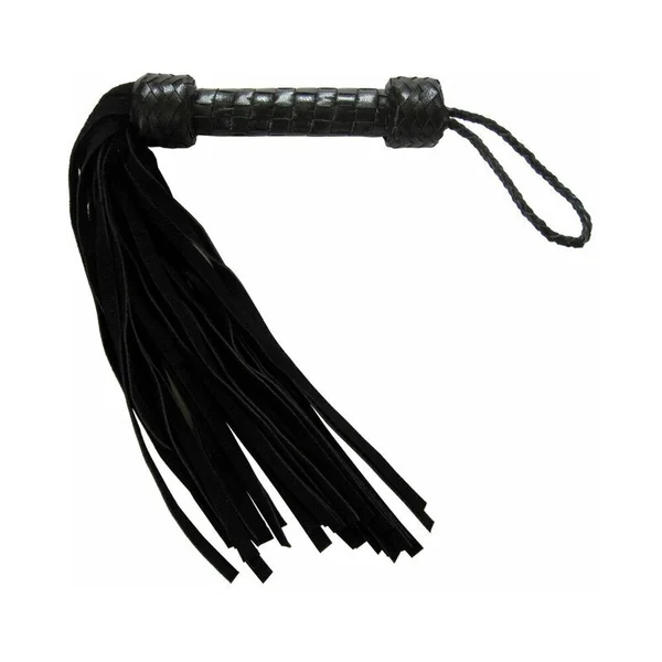 Short Suede Flogger Black