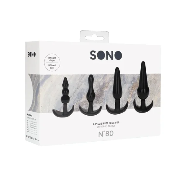Shots Sono No. 8 Butt Plug – Set of 4