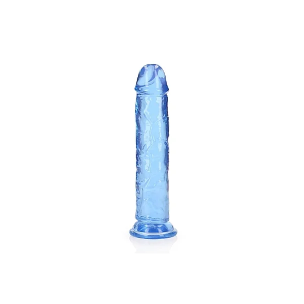 Shots Toys - RealRock - 8" Realistic Dildo with Suction Cup - Blue