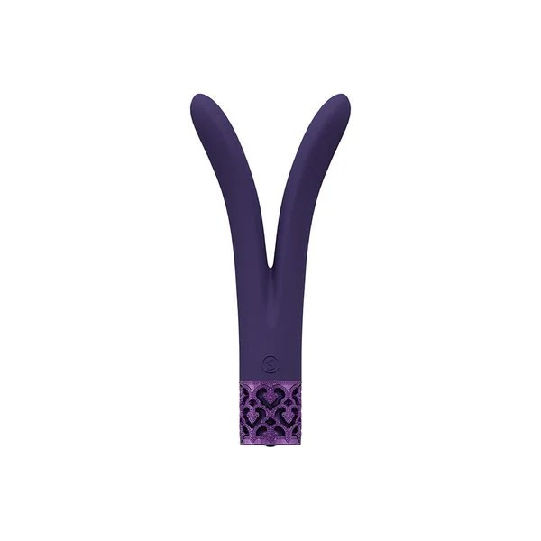 Shots Toys - Royal Gems - Dueling Queens Vibrator - Various Colors