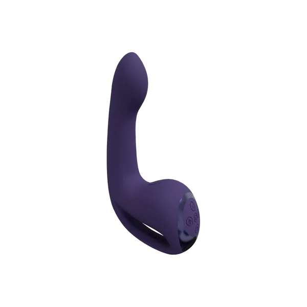 Shots Toys - VIVE - Riko Triple Thumper with Finger Motion Vibrator - Purple
