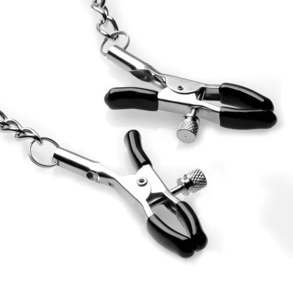 Silicone Ball Gag with Nipple Clamps