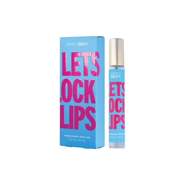 Simply Sexy Pheromone Perfume Let's Lock Lips 0.3Floz/9.2Ml