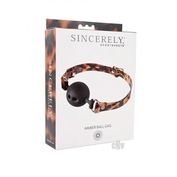 Sincerely Amber Ball Gag