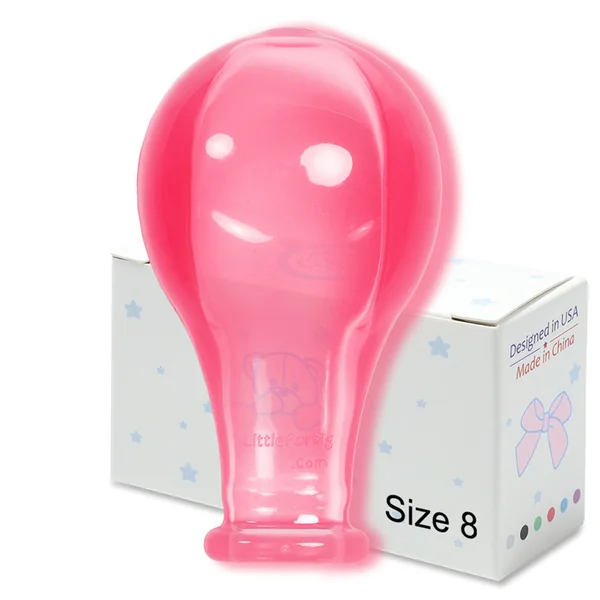 Size 8 Outsize Replacement Candy Gloss Pacifier Nipples
