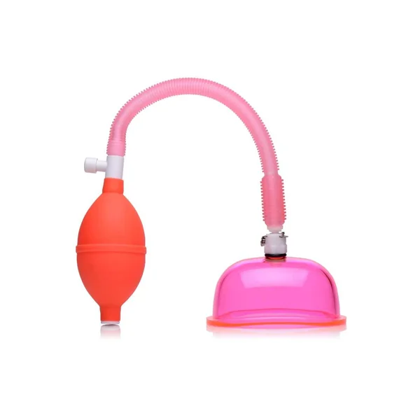 Size Matters Vaginal Pump With Large Cup 5 Inch Pink