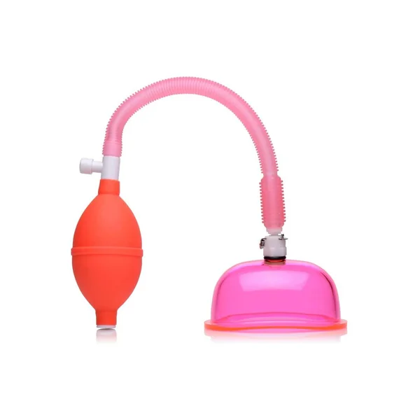 Size Matters Vaginal Pump With Small Cup 3.8 Inch Pink