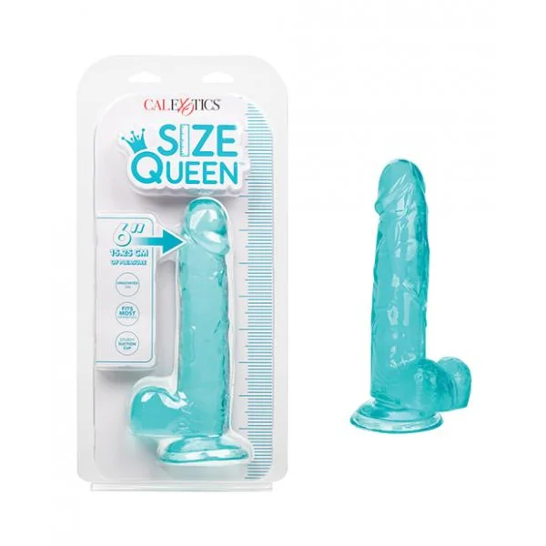 Size Queen 6in Blue