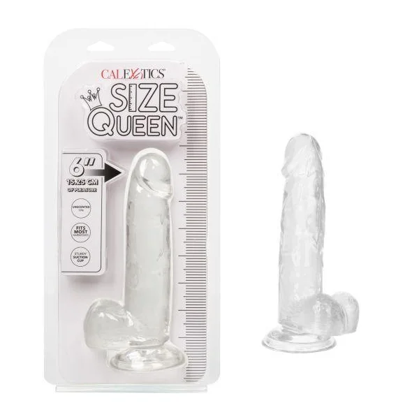 Size Queen 6in Clear
