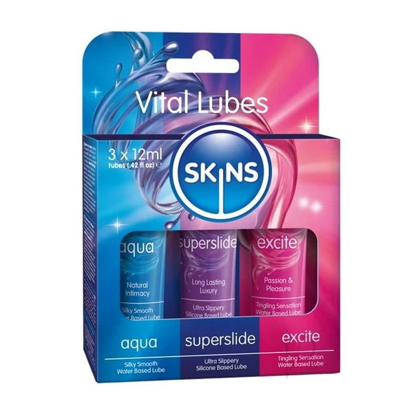 Skins Sampler Tubes 12ml (3 Per Pack) - Vital