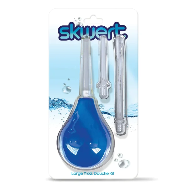 Skwert Enema Bulb w/3 Wands - 12 oz