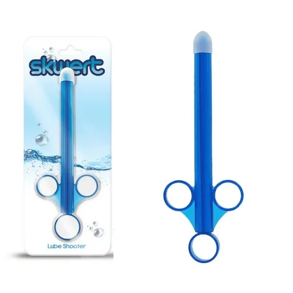 Skwert Lube Shooter Syringe-Action Cleaner Applicator User-Friendly Tool Sex Toy