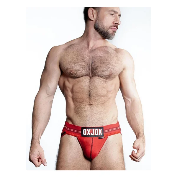 Slingjock Slider Jock Strap – Red Hot – Medium