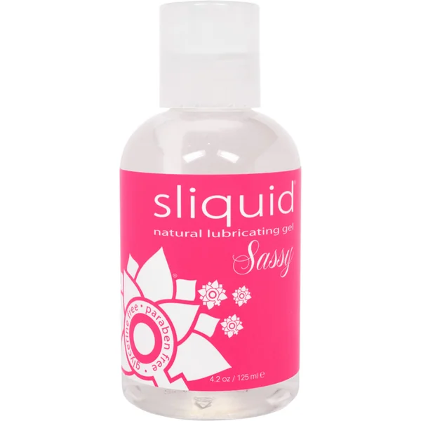 Sliquid Naturals Sassy Intimate Gel Water Based Anal Lubricant 4.2oz