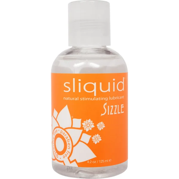 Sliquid Naturals Sizzle Warming Water Based Lubricant 4.2oz