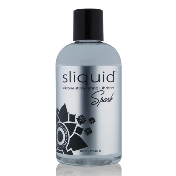 Sliquid Naturals Spark Booty Buzz Silicone Stimulating Lubricant 8.5oz