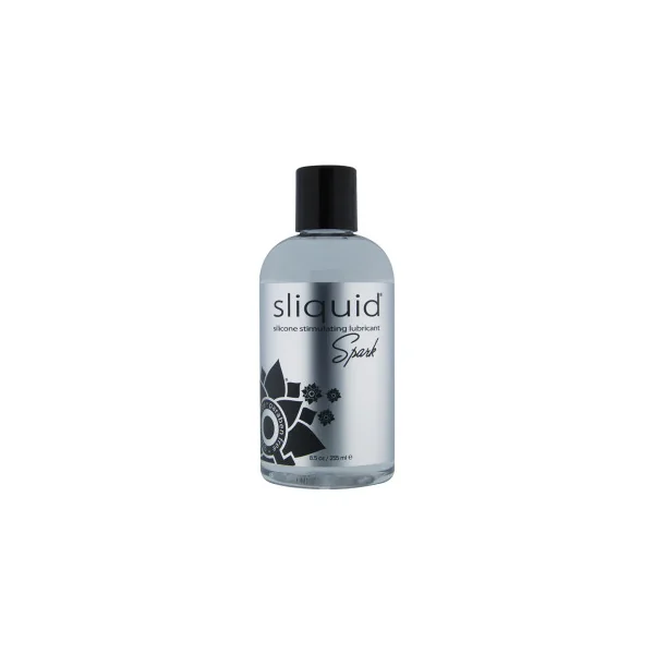 Sliquid Naturals Spark Silicone Stimulating Lubricant, 8.5 oz.