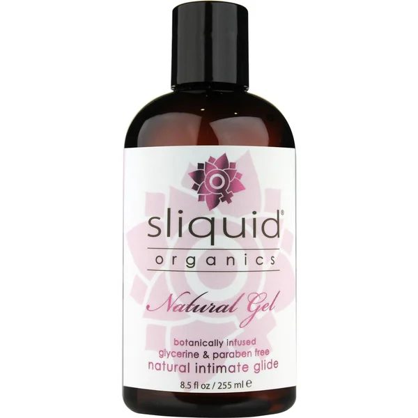 Sliquid Organics Natural Gel Waterbased Natural Intimate Lubricant 8.5 Ounce
