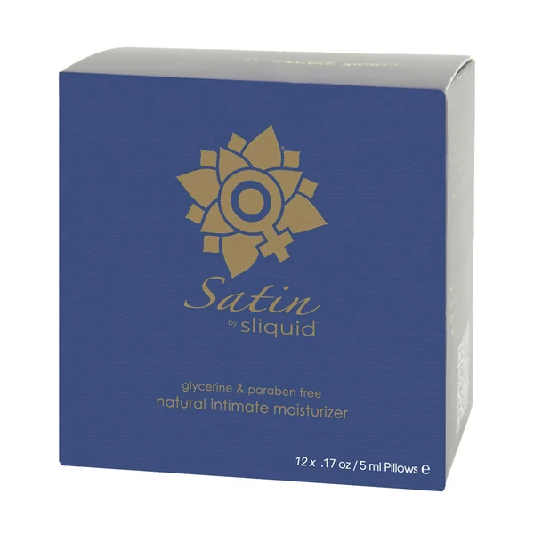 Sliquid Satin Lube Cube - 2 oz Pillow Pack of 12